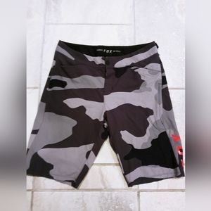 Mens Used size 34 Fox Racing Ranger Camo Shorts